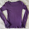 Y2K Woman's Clothing Personality Long Sleeve Hot Girl Tops Fashion Popular Sexy Trappings Stripes Cute Casual Daily Halter Tops